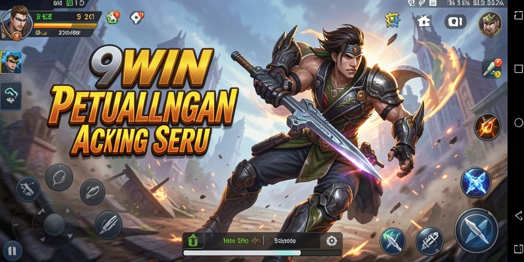 Tampilan gameplay seru dan mendebarkan dari 9WIN.