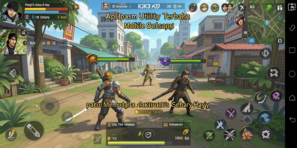 Tampilan utama K3K3 dengan fitur Utility yang memudahkan aktivitas sehari-hari.