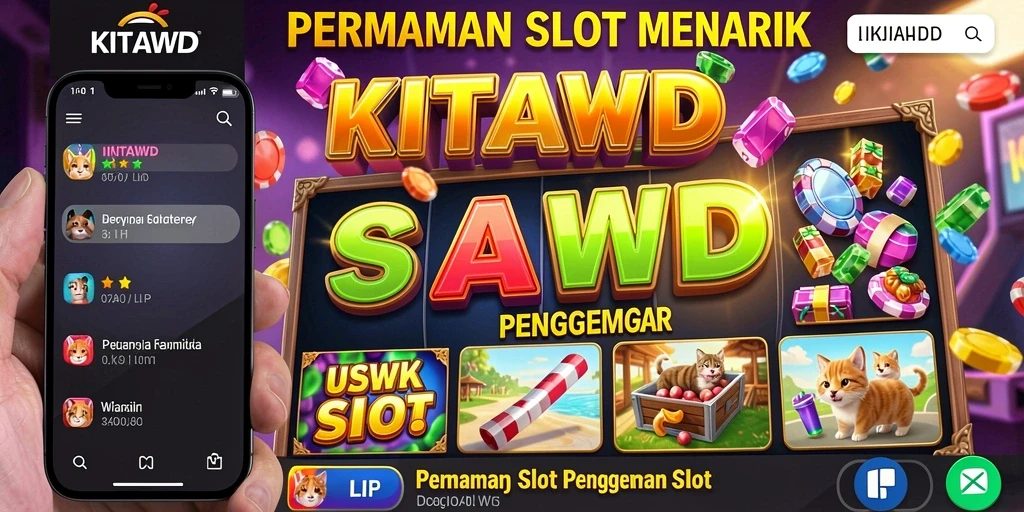 Screenshot utama KITAWD menampilkan aksi slot yang seru dan mengasyikkan.