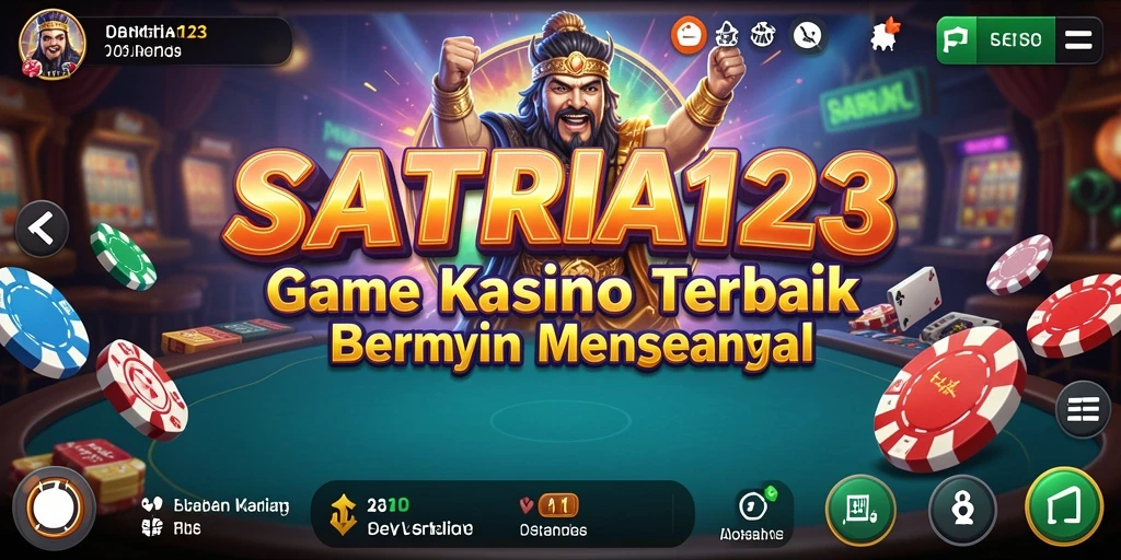 Gameplay intens dan menyenangkan di SATRIA123 dengan grafis yang menakjubkan.