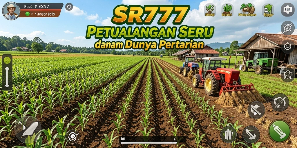 Tampilan gameplay SR777 yang seru dan interaktif di dunia pertanian.