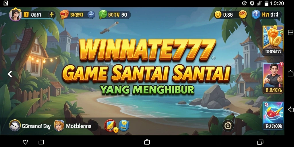 Tangkapan layar WINRATE777 menampilkan gameplay yang menarik dan santai.