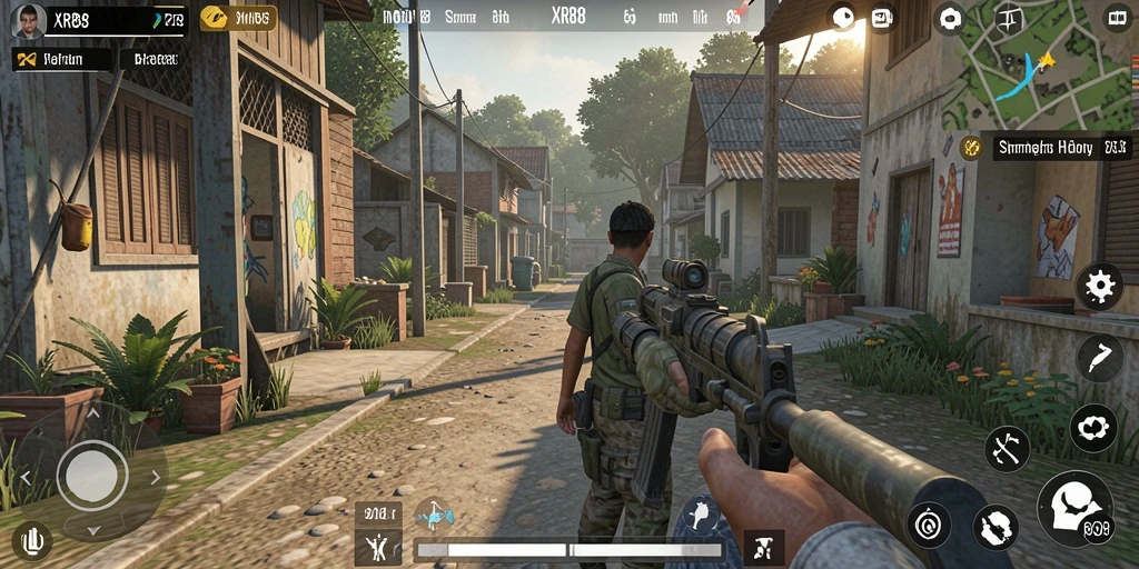 Tangkapan layar XR88 menampilkan gameplay simulasi yang realistis dan interaktif.